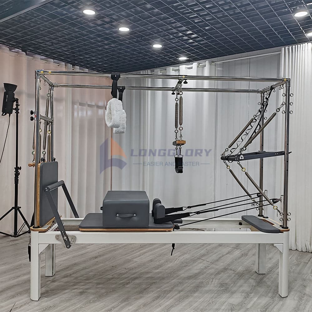 Aliuminis trys viename Pilates cadillac Reformer