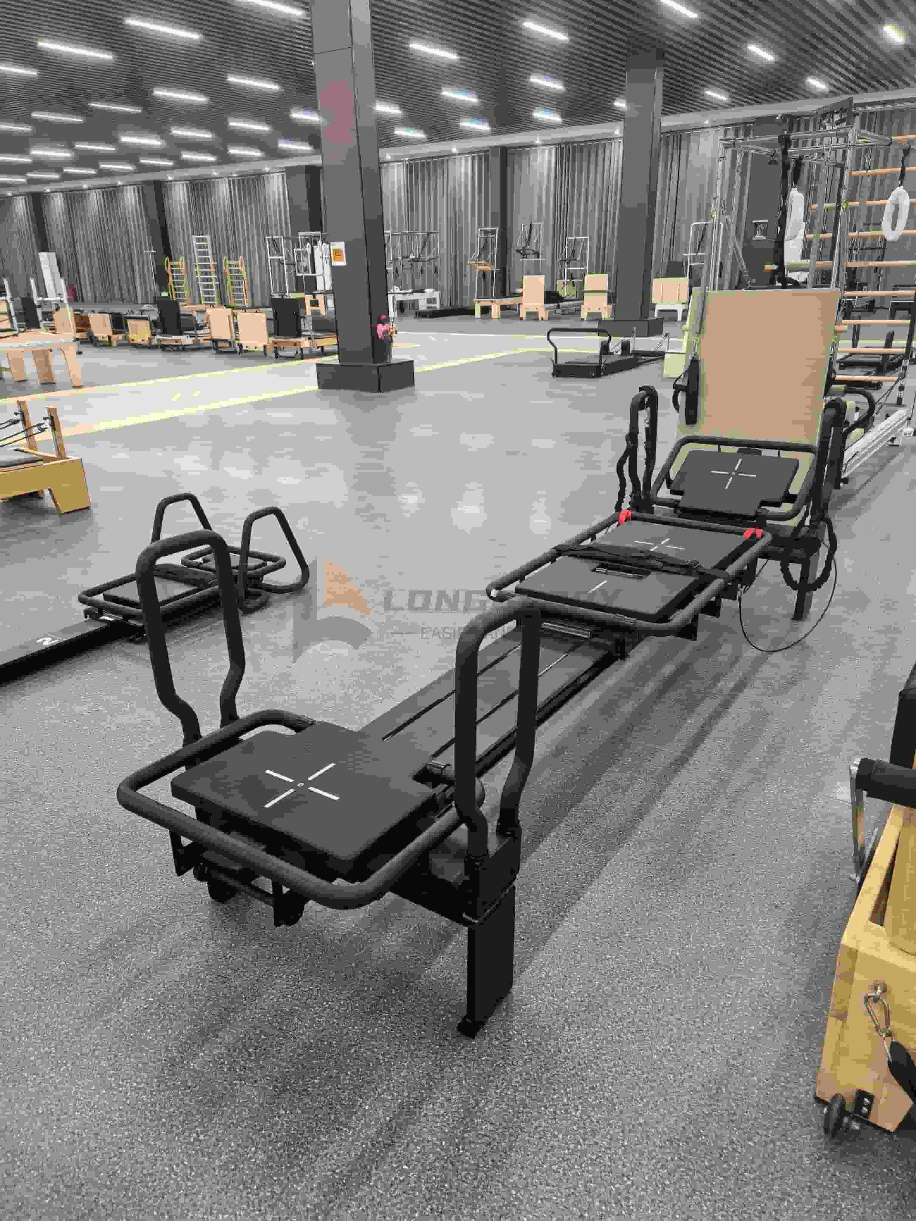 Aliuminio jogos mini pilateso reformatorius