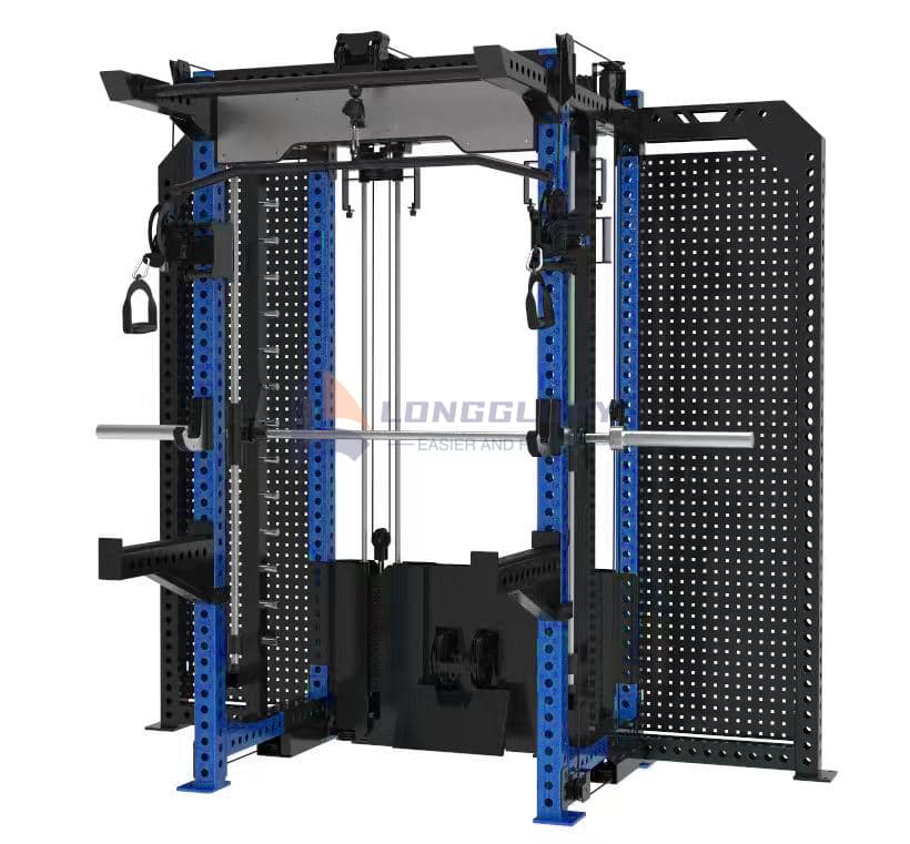 Komercinis daugiafunkcis Smith Machine Power Rack