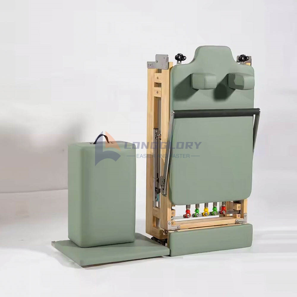 Sulankstomas ąžuolo medžio pilates reformatorius