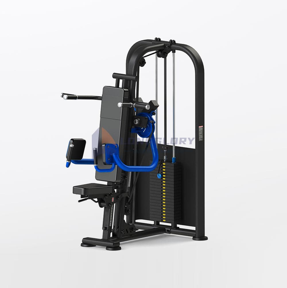 Kaiščiu pakrautas sėdimas šoninis pakėlimas