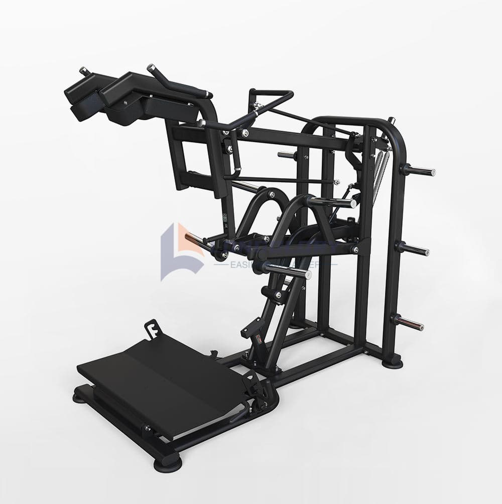 Plokštės pakrautas Power Squat Machine