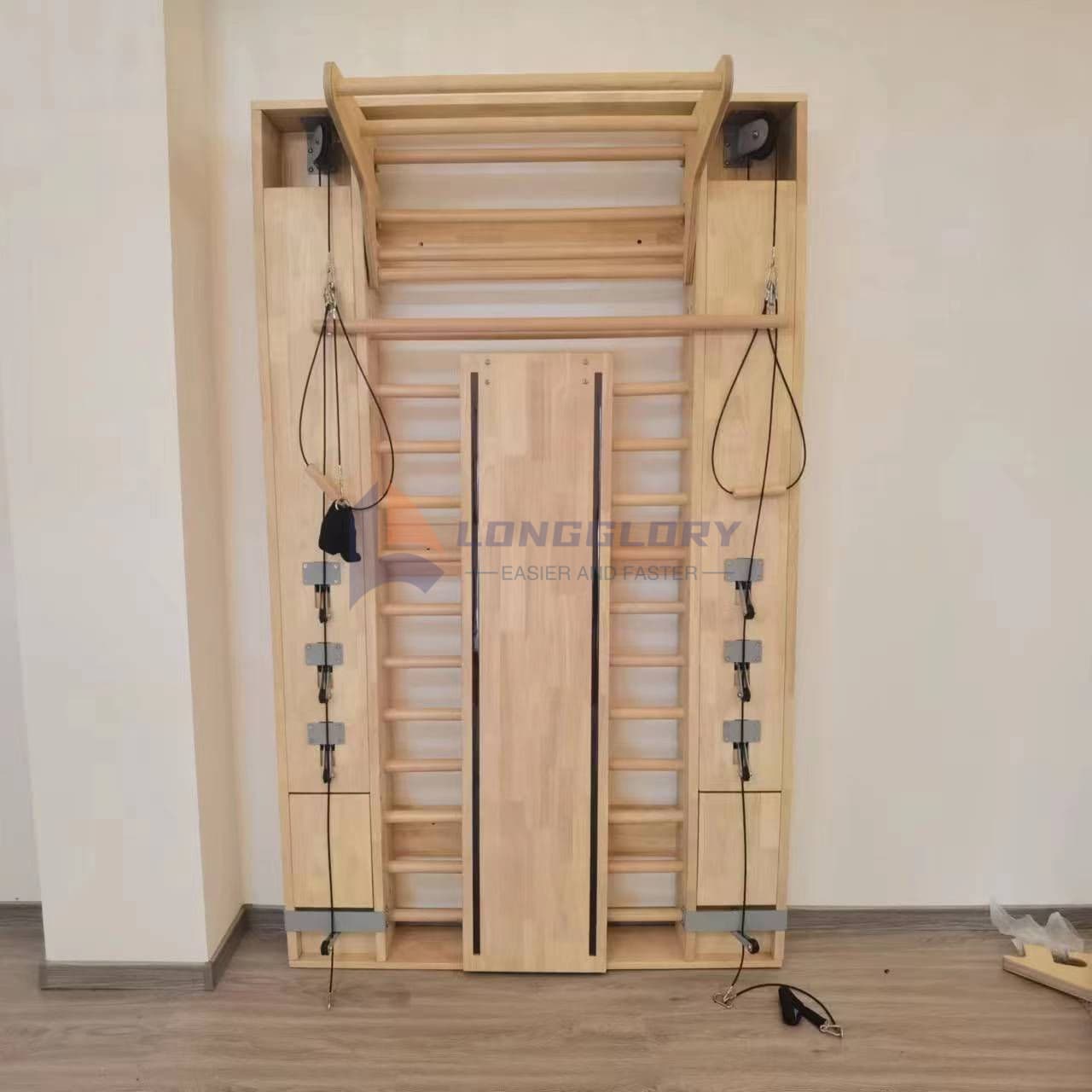 Švediškos kopėčios, montuojamos ant sienos