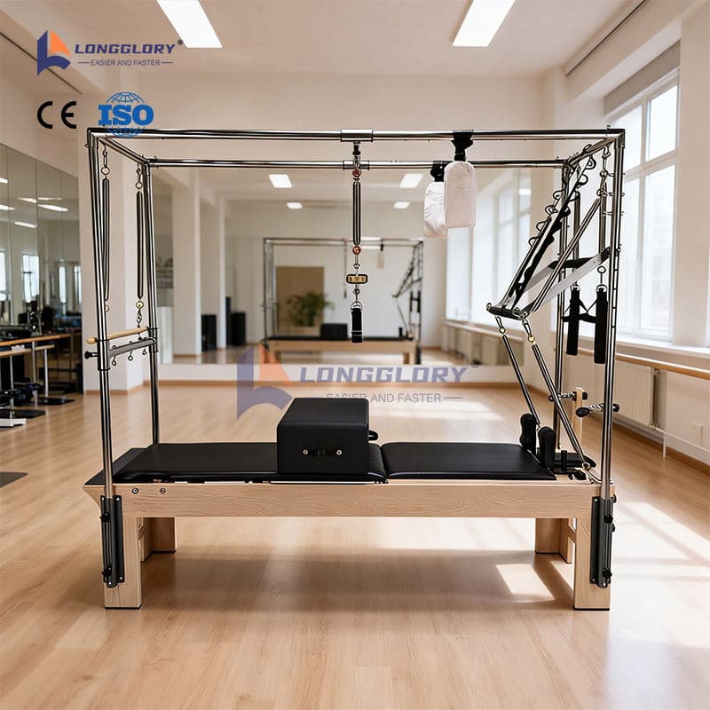 Jogos pratimai Pilates Cadillac Reformer